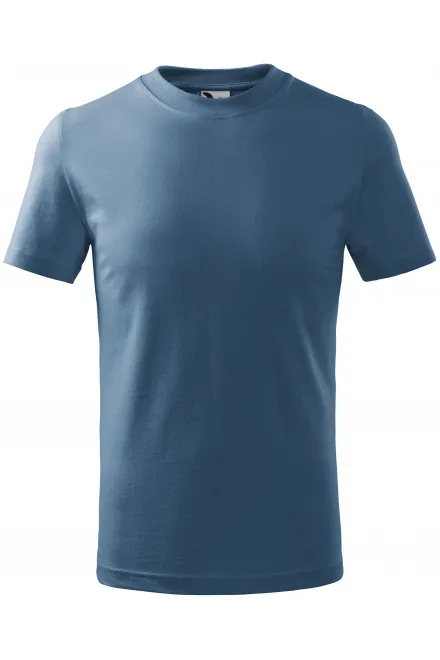 Bērnu vienkāršs T-krekls - denim, 110 cm / 4 gadi