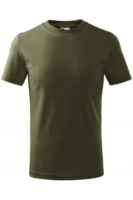 Bērnu vienkāršs T-krekls - military, 110 cm / 4 gadi