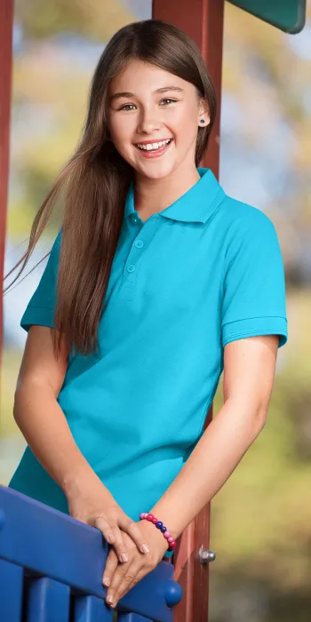 Polo krekls bērniem, tirkīza