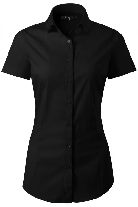 Dāmu blūze Slim fit - melns, M