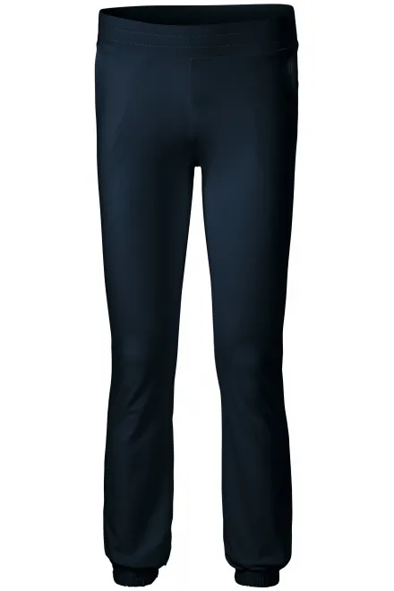 Dāmu sporta bikses ar kabatām - tumši zils, 2XL