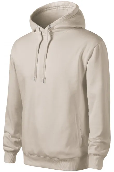 Ērts vīriešu kapuci, ledus pelēks