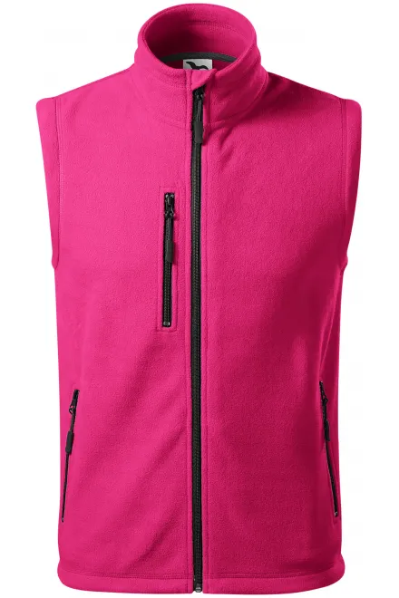 Flīsa kontrasta veste - violets, XS