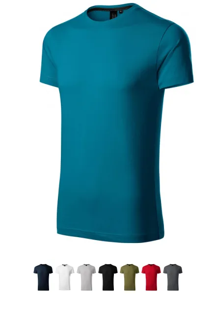 Ekskluzīvs vīriešu T-krekls, petrol blue