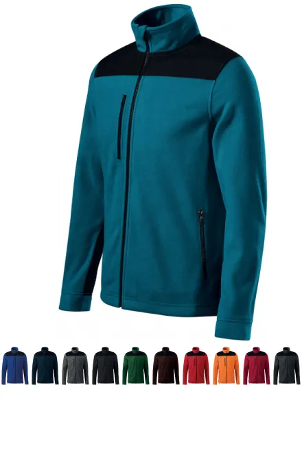 Silta unisex flīsa jaka, petrol blue