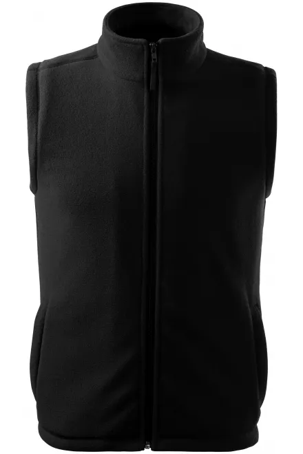 Klasiska vilnas veste - melns, XS