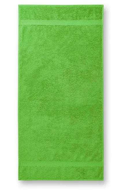 Kokvilnas smags dvielis, 50x100cm - ābolu zaļš, 50x100cm