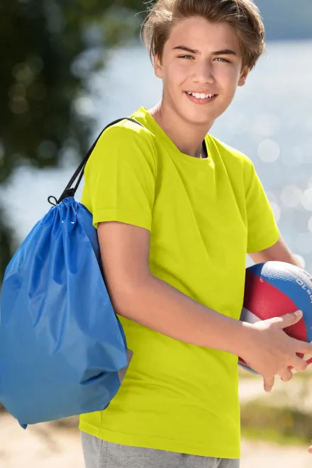 Sporta krekls bērniem, neona dzeltens