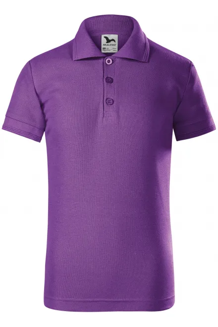 Polo krekls bērniem - violets, 146 cm / 10 gadi