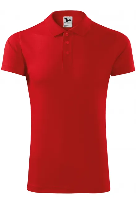 Sporta polo krekls - sarkans, M